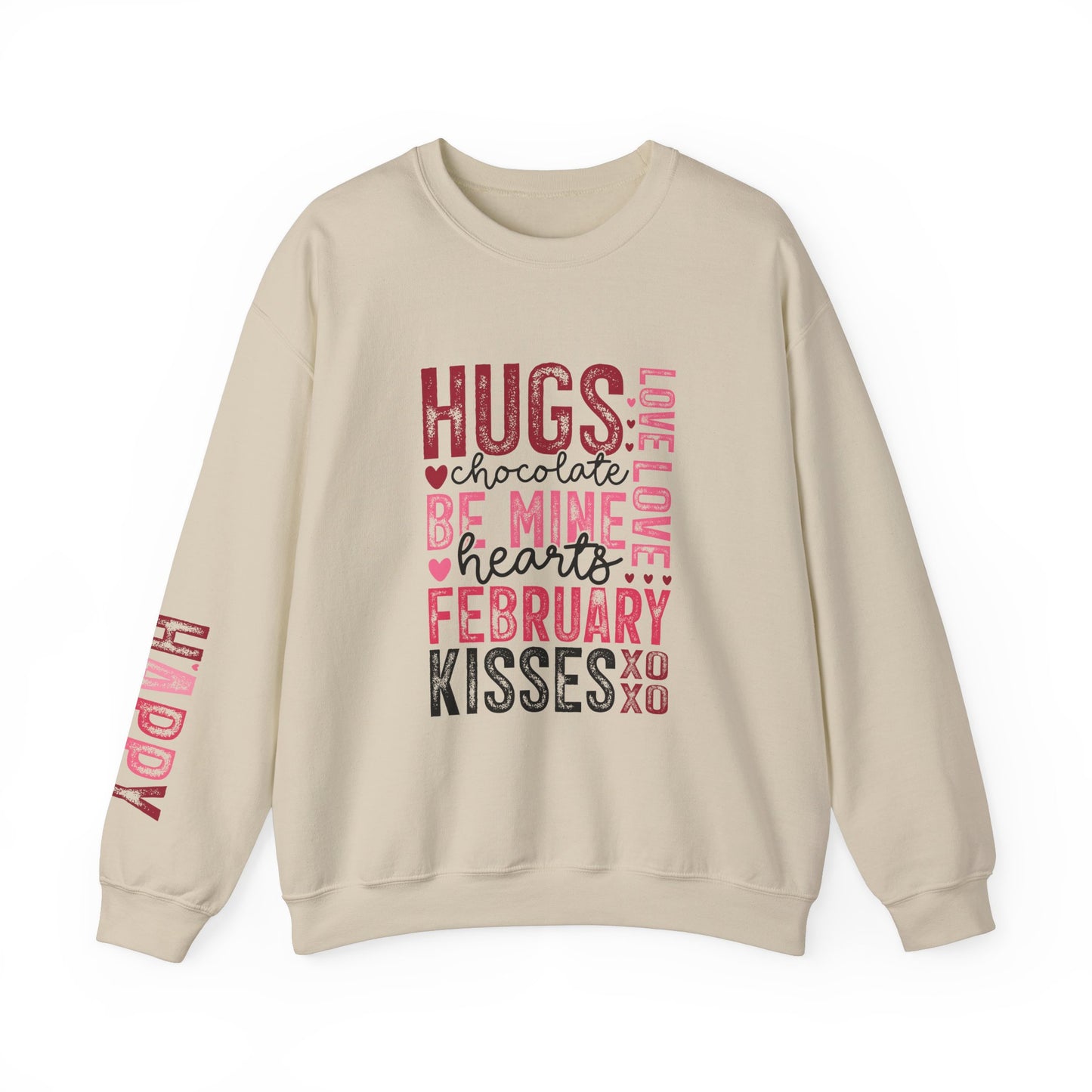 Hugs and Kisses Crewneck Sweatshirt