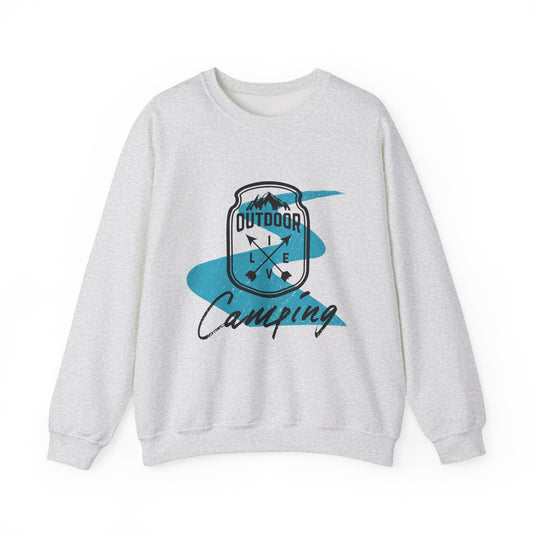 Outdoor Adventure Sweatshirt - Camping Vibes Unisex